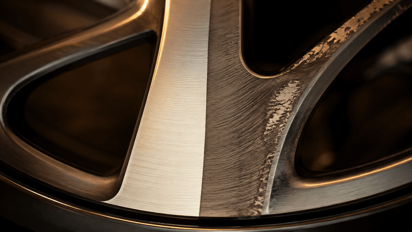 Rim polishing & repair at our Al Quoz workshop
